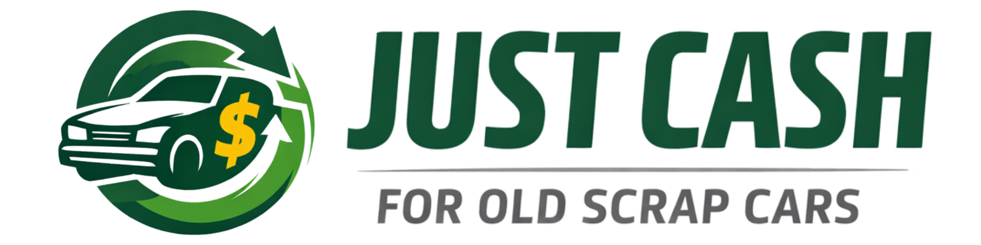 Just Cash For Old Scrap Cars Logo